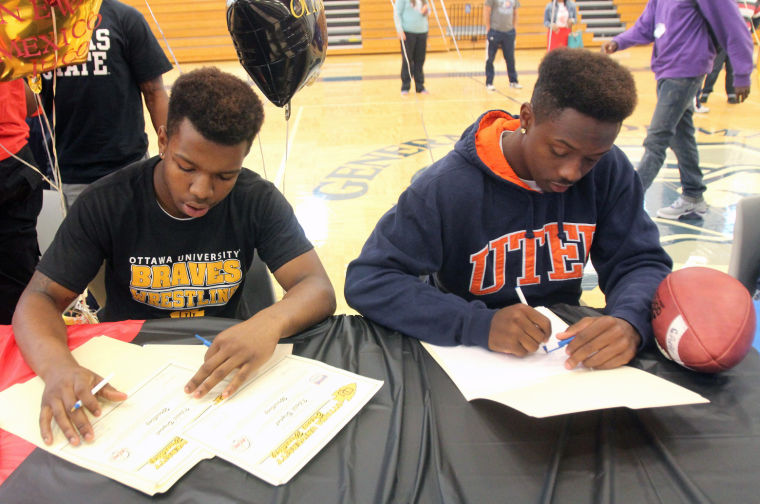 Shoemaker High School Athlete Signings